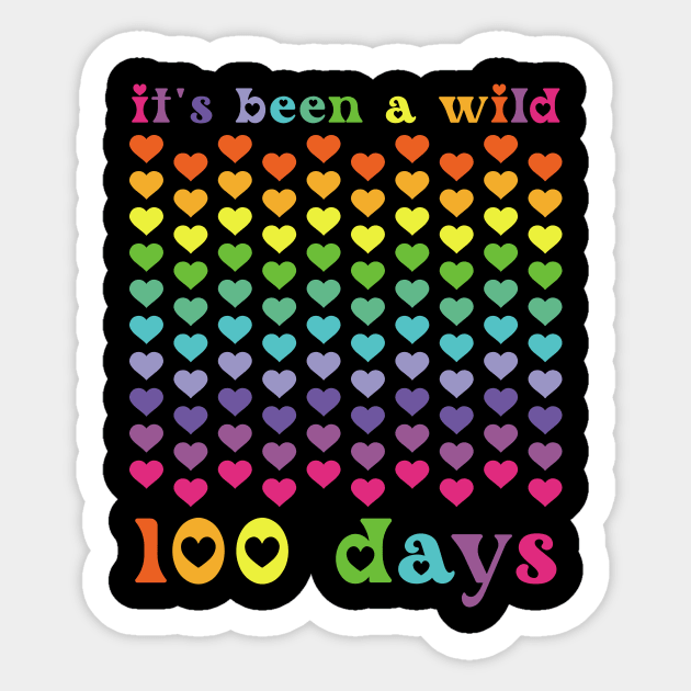 I've Bugged My Teacher for 100 Days of School Sticker by DesignergiftsCie